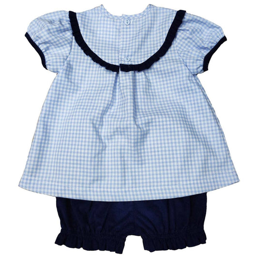 Carolina Gingham Bloomer Set