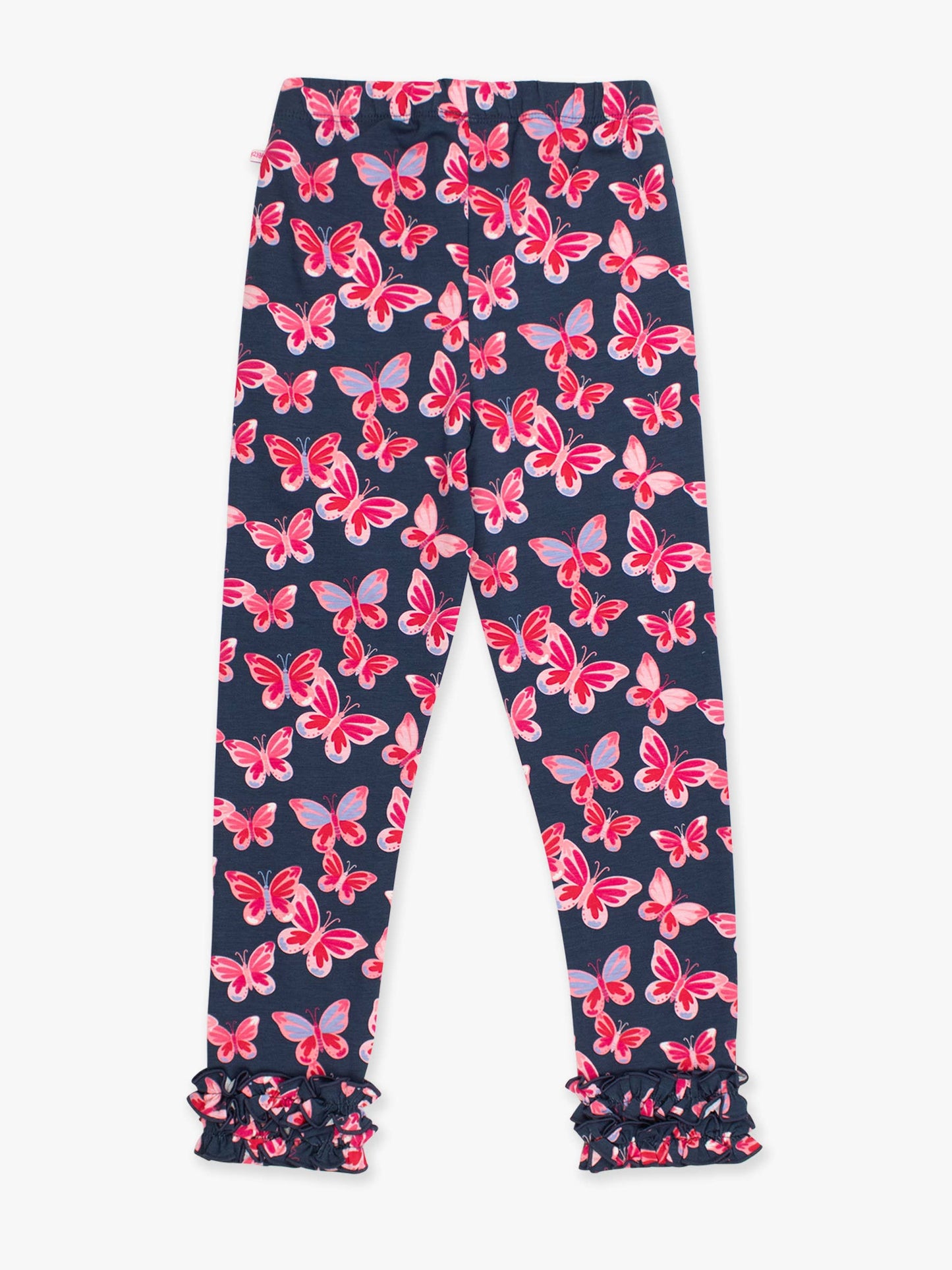 Girls Butterfly Bliss Classic Ruffle Leggings