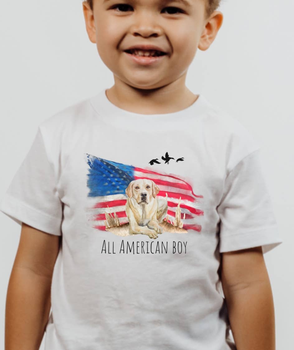 All American Boy Toddler Tee