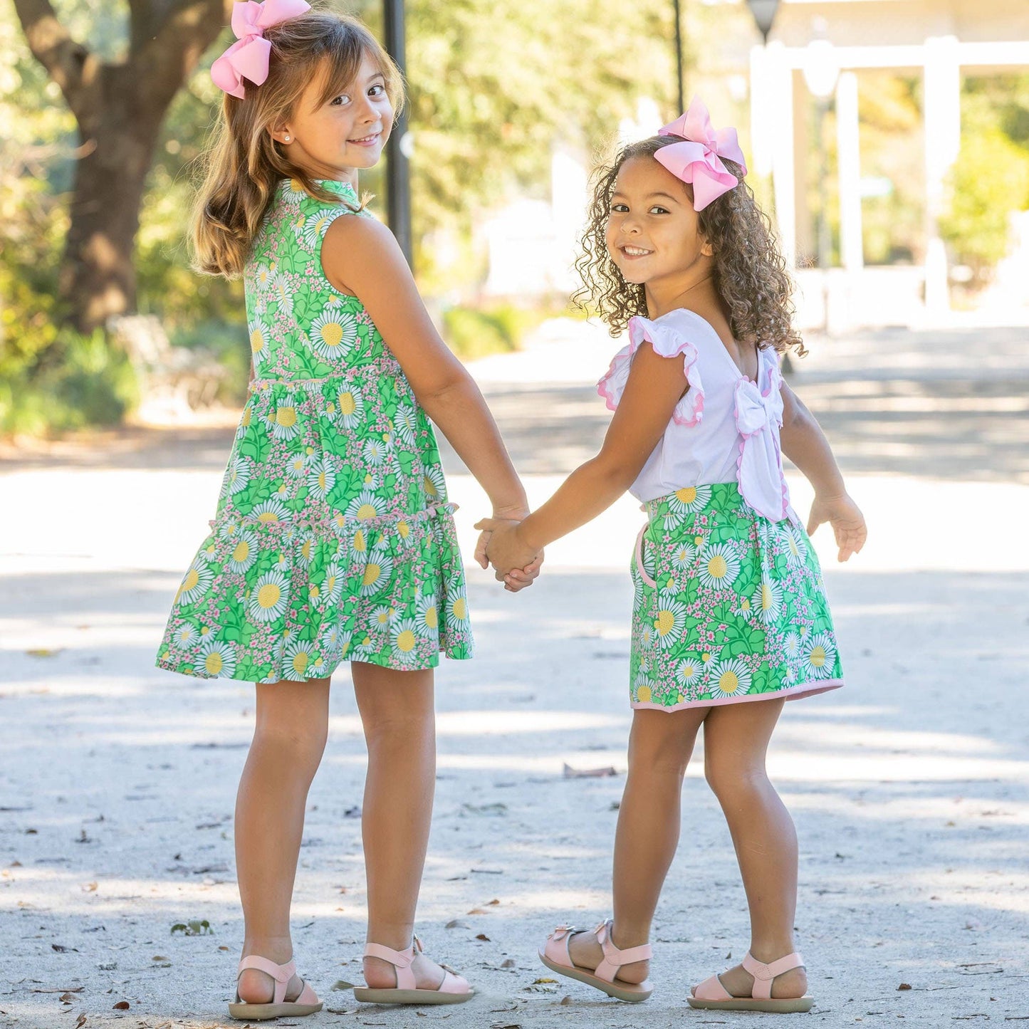 Green Meadow Skort