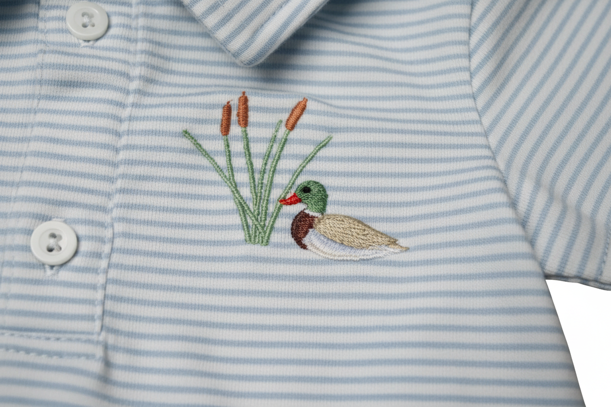 Mallard Boy's Romper