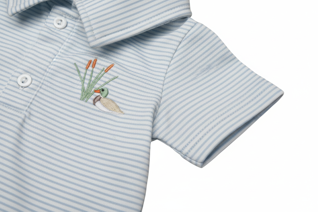Mallard Boy's Romper