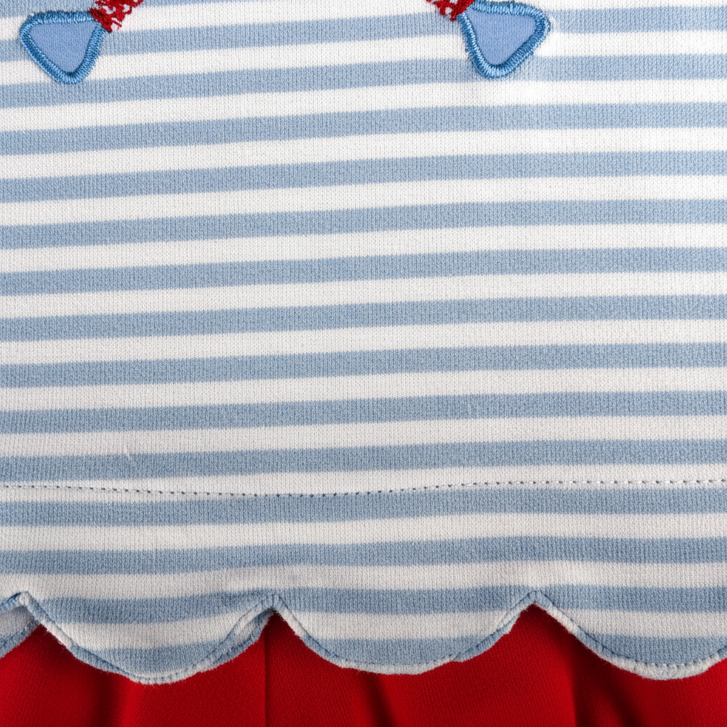 Baseball Girl's Bloomers Set