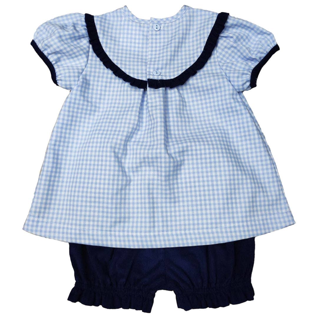 Carolina Gingham Bloomer Set.