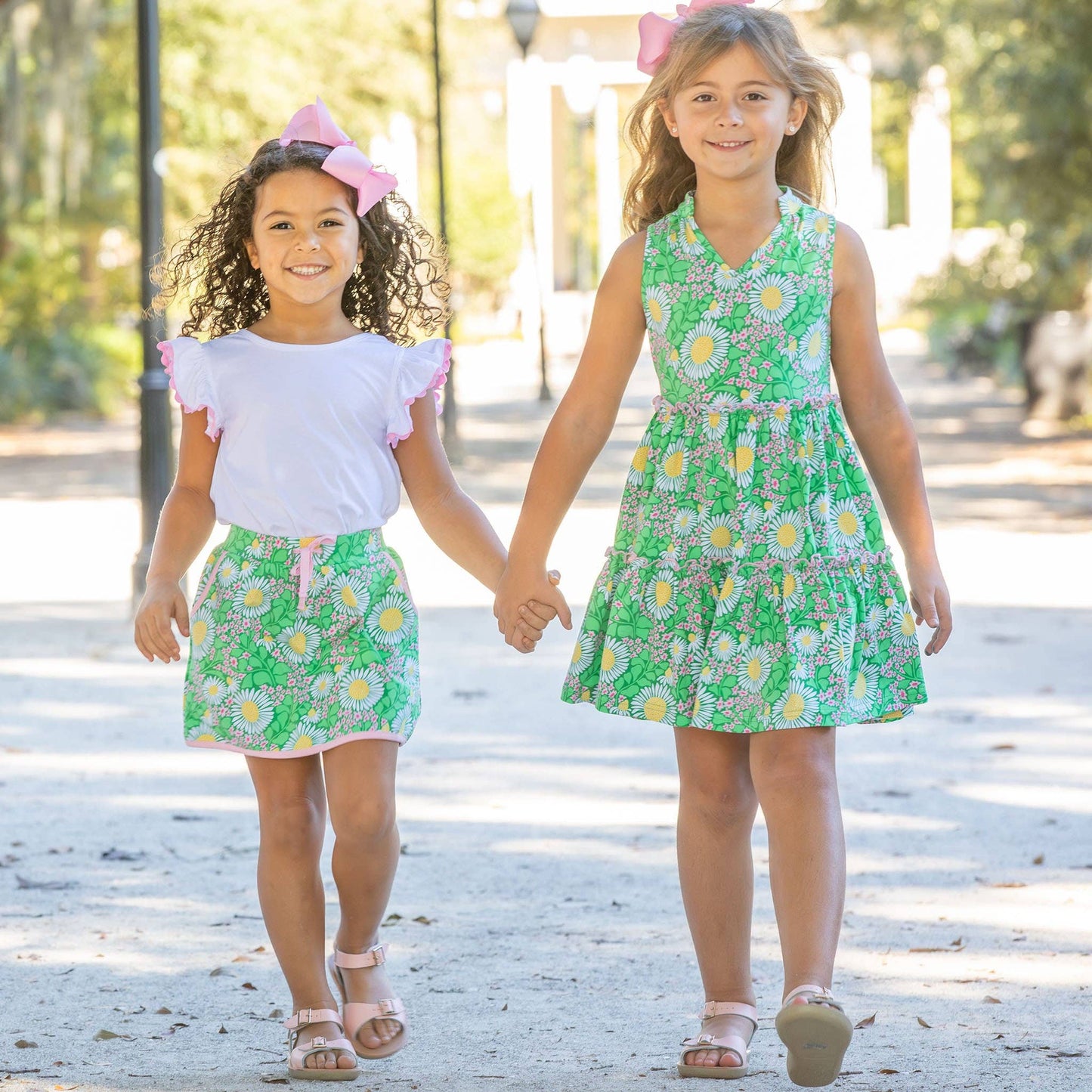 Green Meadow Skort