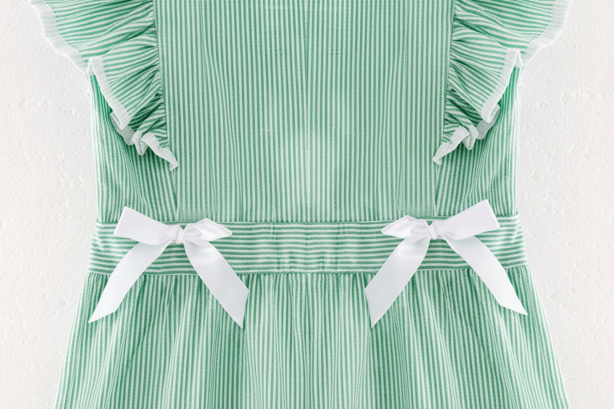 Stripped Ruffle Jumpsuit