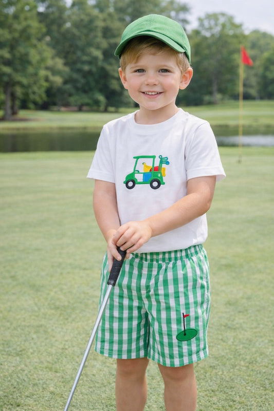 Boys Golf Outfit - "Little Pro on the Go"