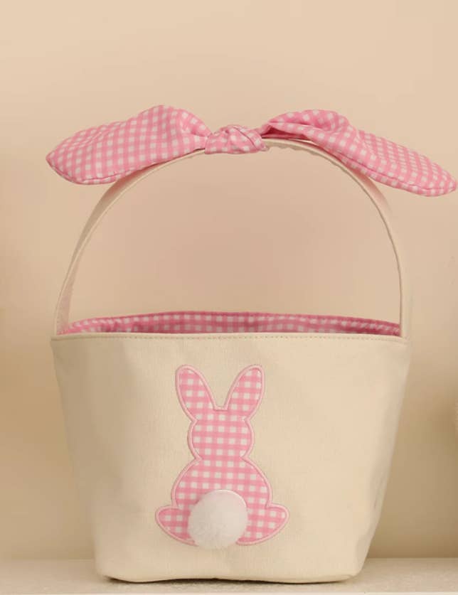 Easter Basket - Pink Bunny