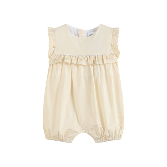 Buttercream Ruffle Jumper Romper