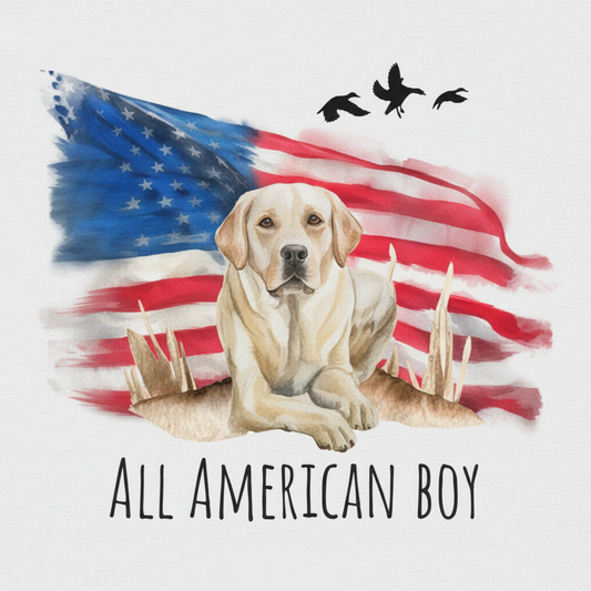 All American Boy Toddler Tee