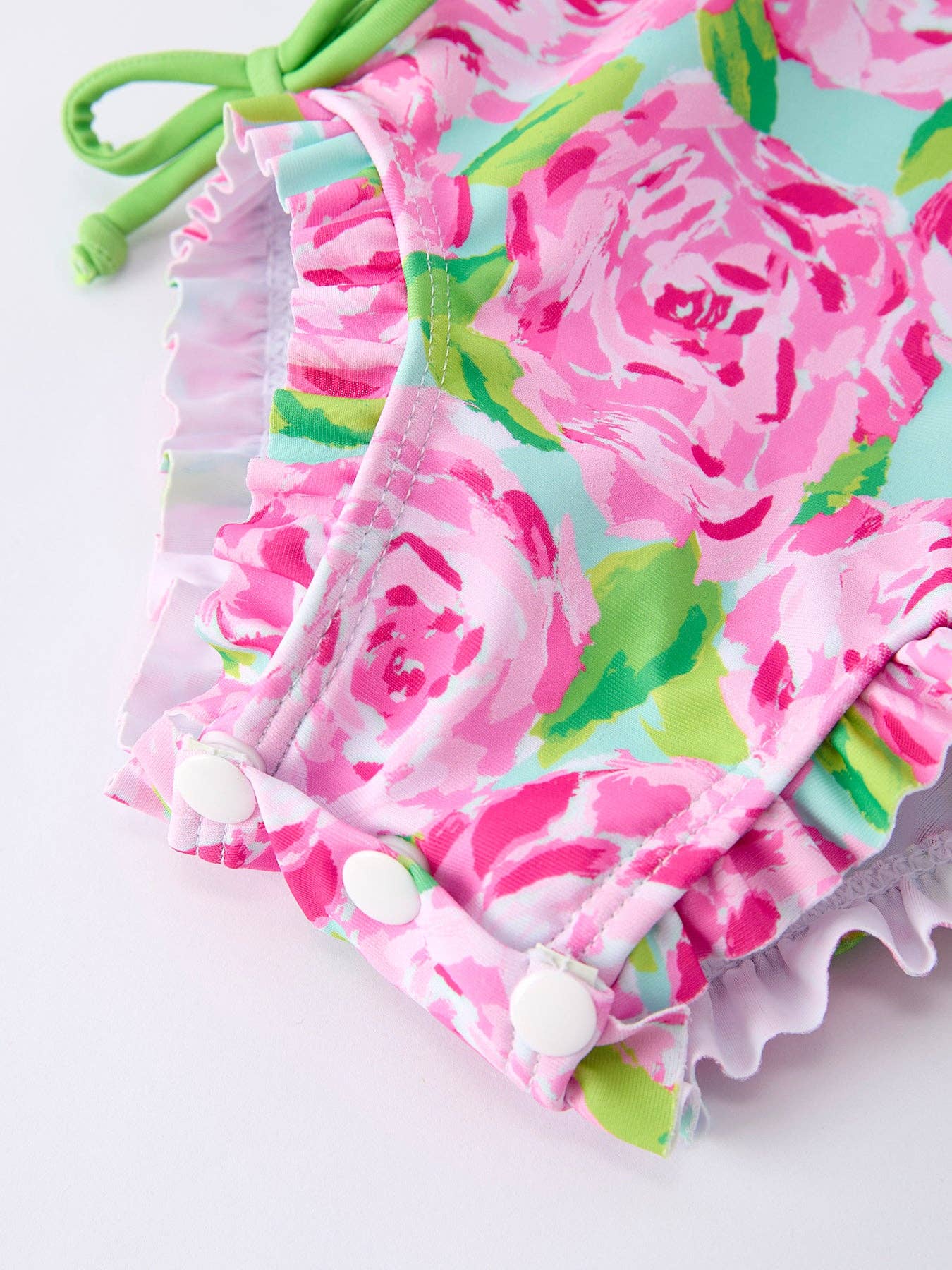 Summer Rose Floral Swimsuit