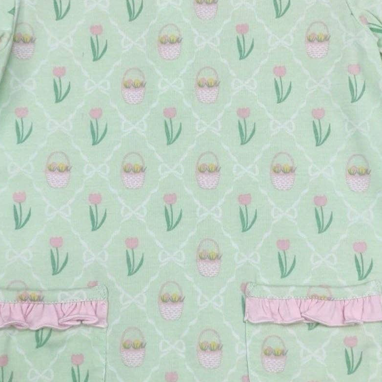 Easter Basket Girl's A-Line Dress