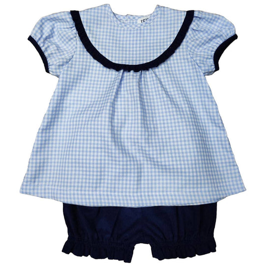 Carolina Gingham Bloomer Set