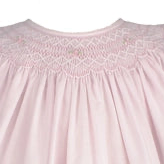 Bishop Smoked Daygown with Pearls pink or Mint