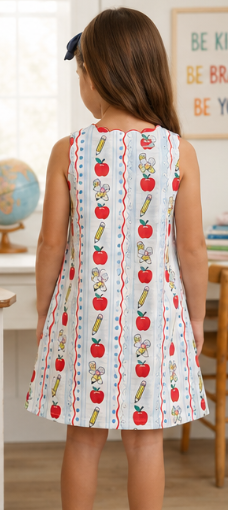 Apple of My Eye A Line Dress