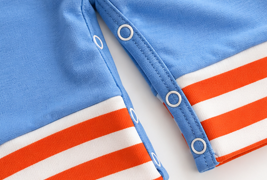 Blue Pumpkin Appliqué Boys Romper | Fall Baby & Toddler Outfit