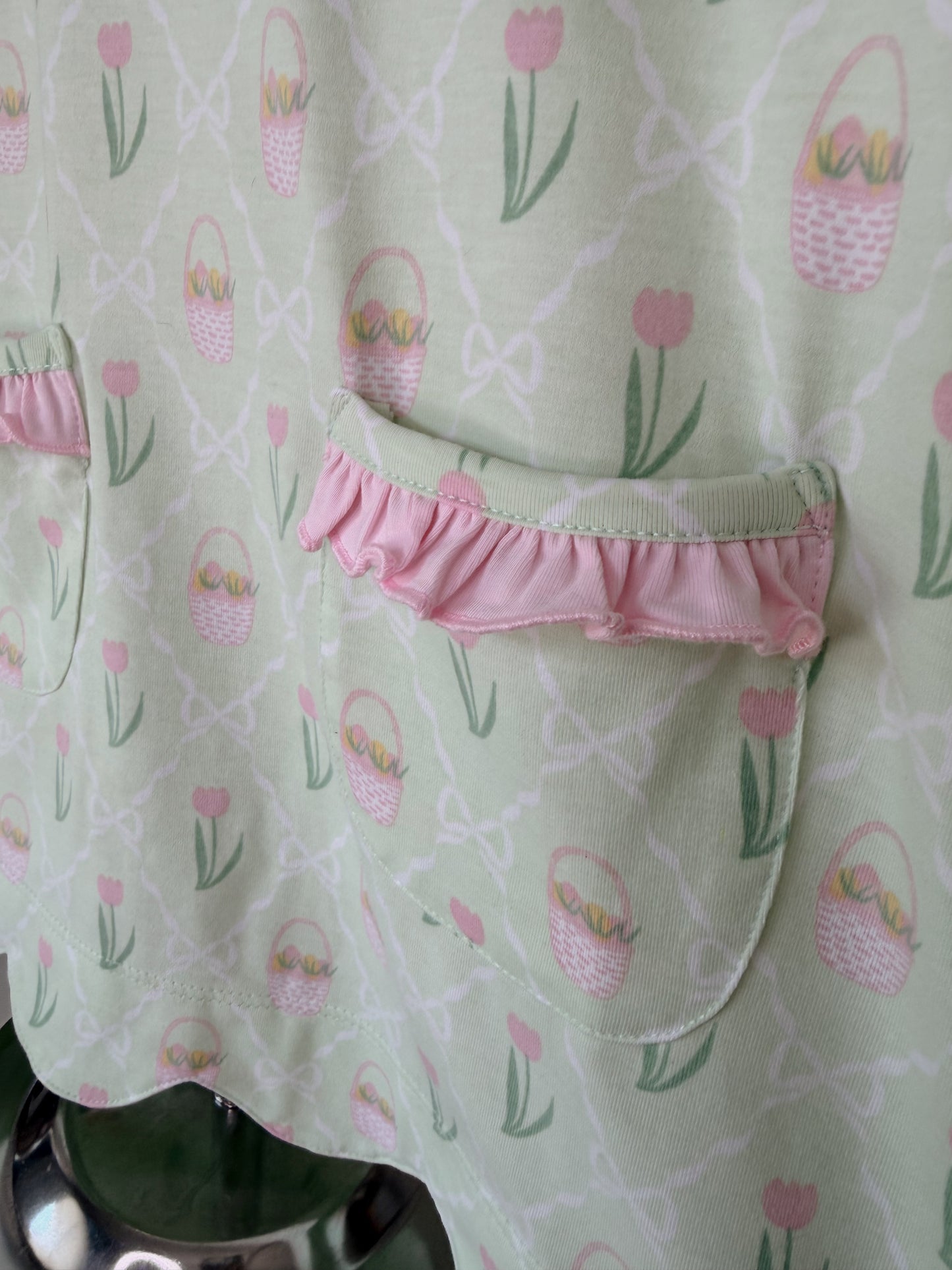 Easter Basket Girl's A-Line Dress