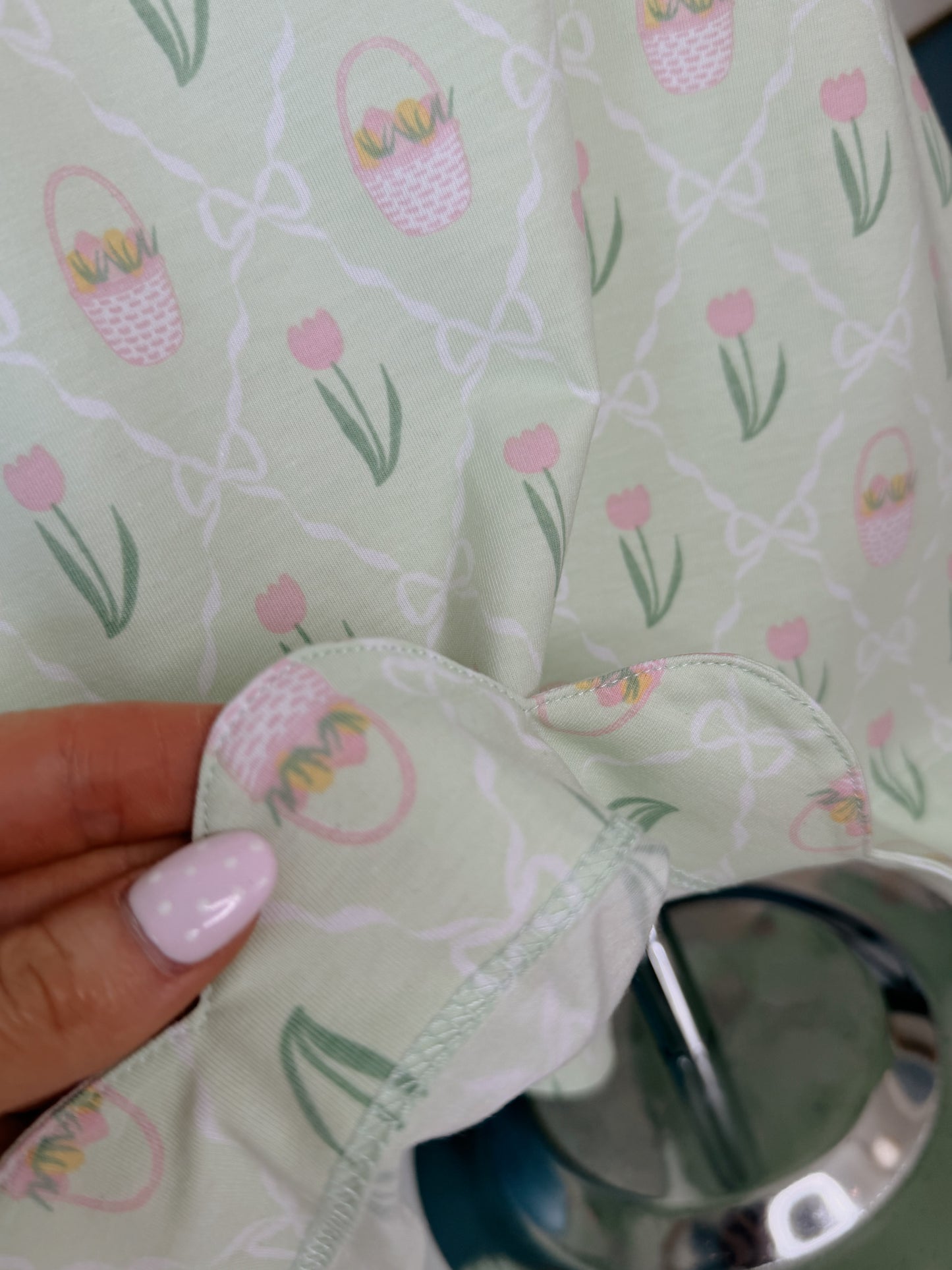 Easter Basket Girl's A-Line Dress
