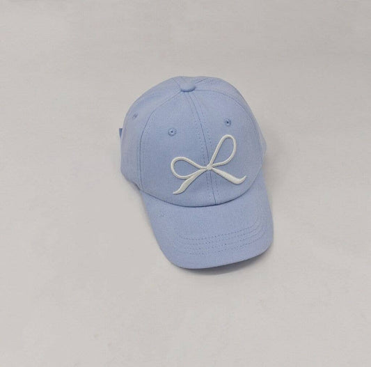 Kid's Cute Bow Embroidered Baseball Cap