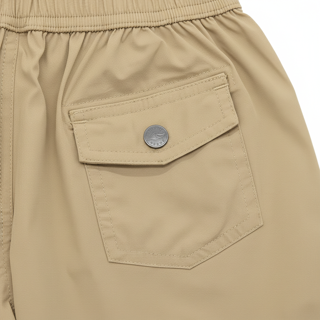 Inlet Performance Shorts Khaki